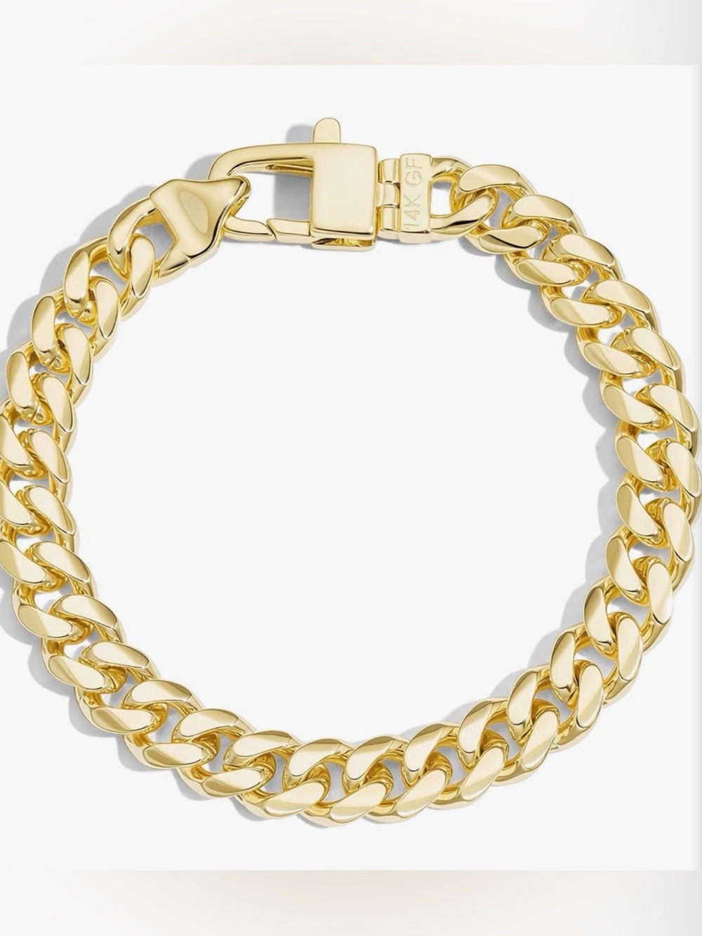 NEW 14k Gold Filled Miami Cuban Link Bracelet